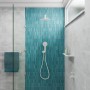 Kaya Hand Shower, Round Plate, Matte White Kaya Hand Shower, Round Plate, Matte White